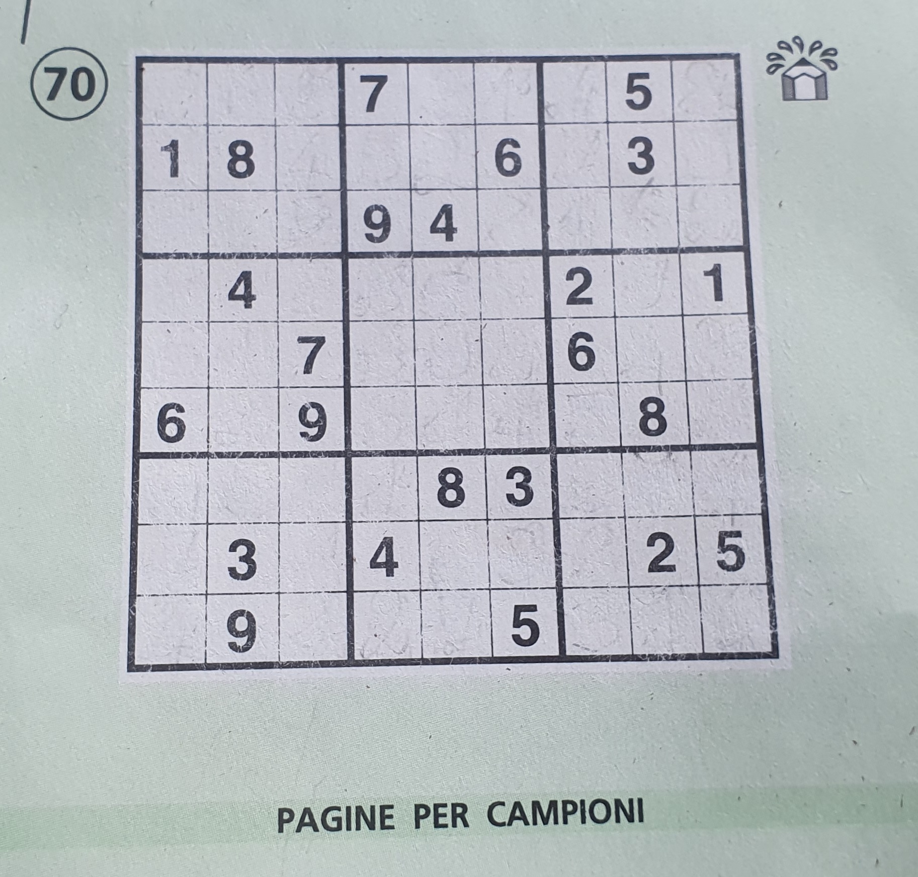 corriere della sera sudoku diabolico